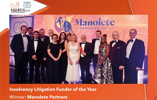 Manolete TRI award winners 2019 image